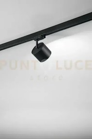 Faretto in alluminio nero binario d.10cm 1 luce attacco gx53 orient...