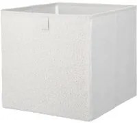 Scatola armadio aperta beige 31x31x31 cm bianco Bouclette