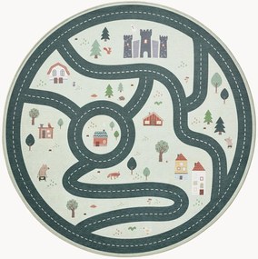 Tappeto rotondo per bambini lavabile Linus