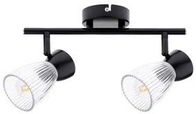 Faretto BEST 2xE14/40W/230V nero