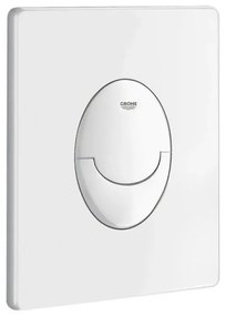 Placca Grohe modello Skate Air in ABS con doppio scarico da 3 o 6 litri