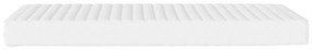 Materasso in schiuma bianco 140x210 cm durezza h2 h3