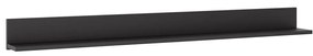 Mensola da parete FLOP nera
