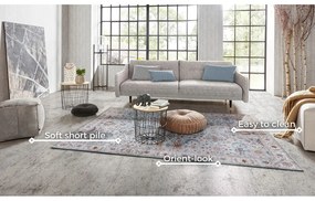 Tappeto blu e beige , 160 x 230 cm Vivana - Nouristan