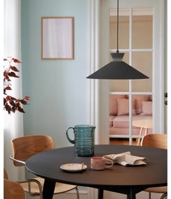 Nordlux - Lampadario a sospensione con filo DIAL 1xE27/40W/230V diametro 45 cm nero