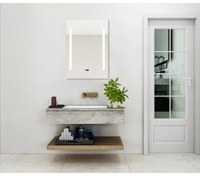 Specchio da parete con illuminazione 50x70 cm Ilona - Mirrors and More