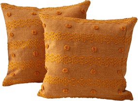 Federe decorative in set 2 pz 43x43 cm Tuffet – Mioli Decor