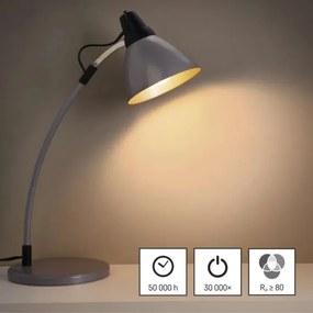 SET 3x Lampadina LED FILAMENT A60 E27/3,8W/230V 2700K Classe energetica A