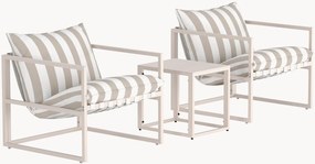 Set salotto da giardino Messina, set da 3