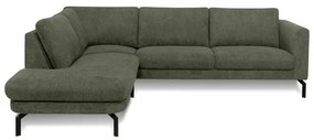 Divano angolare verde scuro (angolo sinistro) Gomero - Scandic