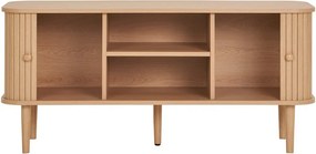 Mobile TV di colore naturale con effetto pino 113x51,5x40 cm Nikko – House Nordic