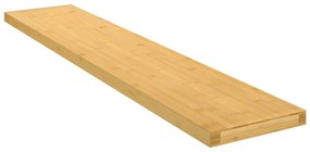 Scaffale A Parete 100x20x4 Cm İn Bambù /