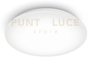 Plafoniera philips moire bianca alluminio 25cm 4000k