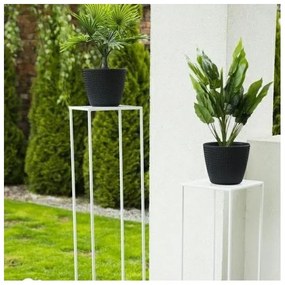 Portafiori 100x24 cm bianco