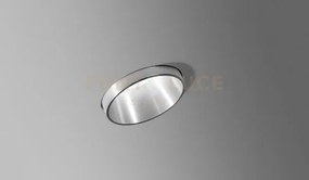 Thessaly faretto incasso 1 luce colore acciaio spazzolato attacco g...