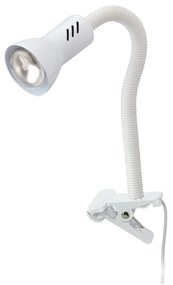 Lampada Da Tavolo Nordico Trap Metallo Bianco 1 Luce E14