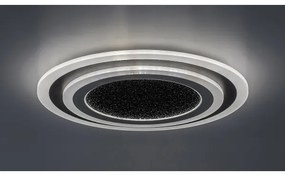 Rabalux 71316 - Plafoniera LED dimmerabile TANELI 56W/230V 3000/4000/6000K nera + telecomando