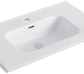 Kamalu - Lavabo da incasso 81cm per mobile | Litos-K7080