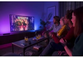 Philips - SET 2x Lampada da tavolo dimmerabile LED RGB Hue AMBIANCE LED/6W/230V