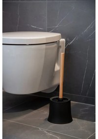 Spazzola per WC in bambù nero Bambù Basic - Wenko