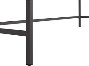 Scrivania con piano effetto rovere 51x153 cm Bradford - Støraa