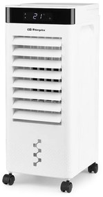 Climatizzatore 3 in 1 Orbegozo AIR 37 Purifica, Umidifica e Rinfresca - Potenza 65W - Display Digitale - Timer 12h - Serbatoio 6L - 3 Velocità - Lamelle Oscillanti - Ruote Pivottanti - Silenzioso e Facile da Usare