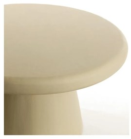 Tavolino rotondo beige ø 70 cm Kulona - Light &amp; Living