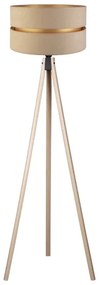 Duolla - Lampada con piedistallo DUO 1xE27/60W/230V diametro 44 cm beige