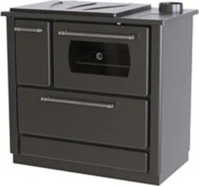 Stufa a Legna con Forno C Line Air Atene 7,9 kW Antracite