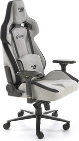 Sedia da ufficio Alister in grigio/nero - H134 cm