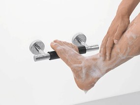 Poggiapiedi doccia a muro Antiscivolo Cromo 26329000 Hansgrohe