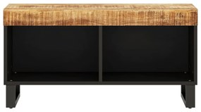 Mobile porta tv 85x33x43,5 cm in legno massello di mango