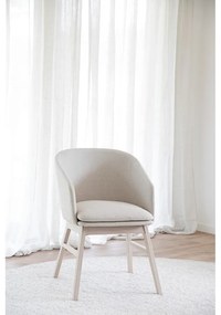 Set di sedie da pranzo beige in imbottito 2 pz Windham – Rowico