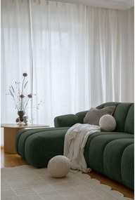 Divano angolare verde scuro (con penisola a sinistra/con chaise lounge) Shell – Miuform
