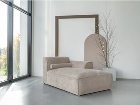 Divano componibile beige (con penisola a destra) Flex Felix – Miuform