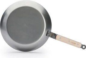 De Buyer 5710.28 - Padella MINERAL B BOIS 28 cm in acciaio