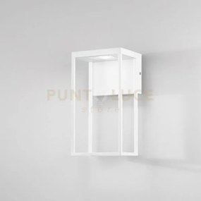 Applique led gris bianca 12w 1390lm cct 3000k / 4000k ip54 15x12,6x...