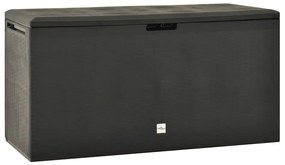 Baule Da Giardino Antracite 114x47x60 Cm /