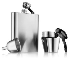 WMF - Set MANHATTAN con fiaschetta e bicchierini, 6 pezzi