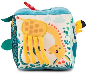 Lilliputiens - Cubo tessile per le attività della giungla