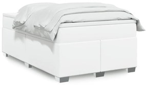 Giroletto A Molle Con Materasso Bianco 120x190 Cm İn Similpelle /