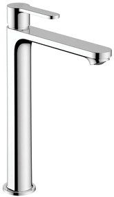 Rubinetto per lavabo Stamis cromato HANSGROHE getto aerato canna alta