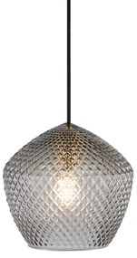 Nordlux - Lampadario a sospensione con filo ORBIFORM 1xE27/40W/230V nero/grigio