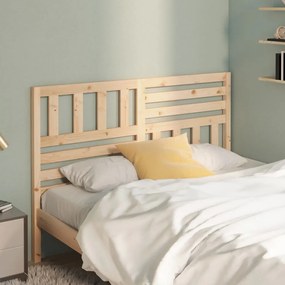 Testiera Letto 166x4x100 Cm İn Legno Massello Di Pino /