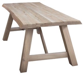 ANDERSON - tavolo da pranzo moderno con piano da 6 cm