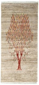 Gabbeh Tappeto 90 x 190 Beige (Iran) Annodato A Mano