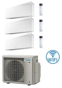 Daikin - Climatizzatore garanzia italia emura Trial Split Inverter 12000 + 12000 + 12000 btu con u.e. 3MXM68A9 Classe a+++/a++ novita' 2024