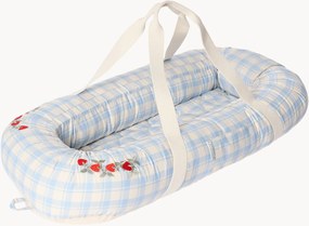 Baby nest portatile in cotone Sky Blue