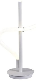 Lampada da tavolo LED moderno Teddy bianco, luce naturale Luce bianco naturale 1200 LUMEN