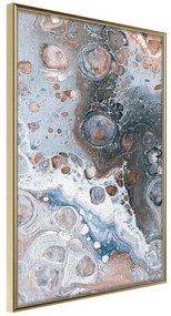 Poster  Surface of the Unknown Planet II  Cornice Quadri Cornice d'oro, Larghezza x Altezza Home decor 40x60